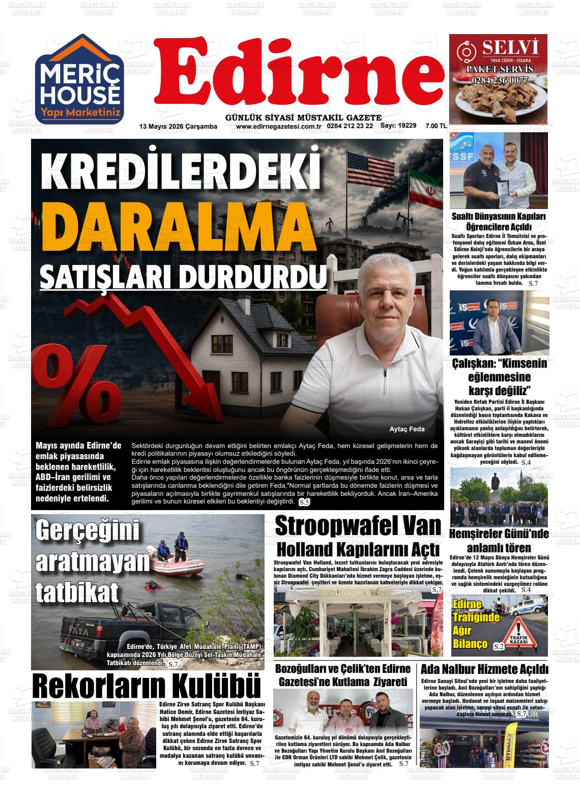 Edirne 13.05.2026