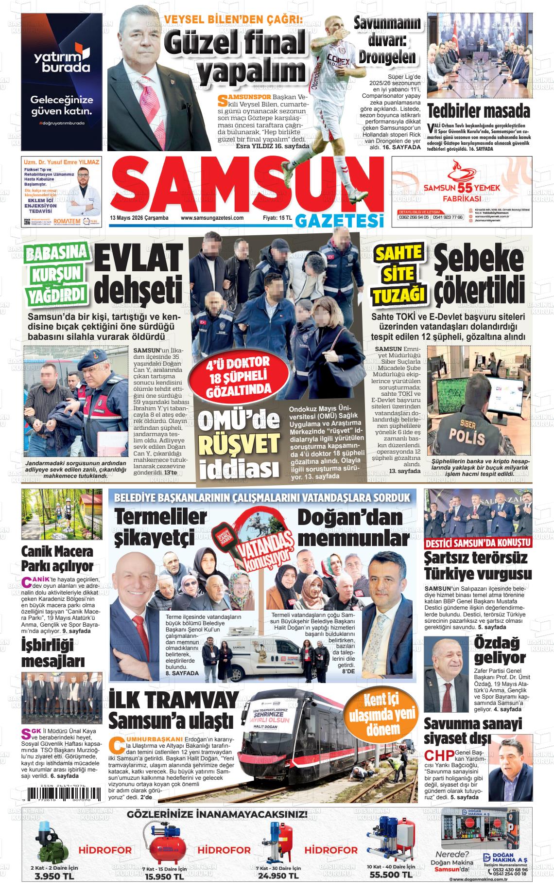 Samsun Ekip 13.05.2026