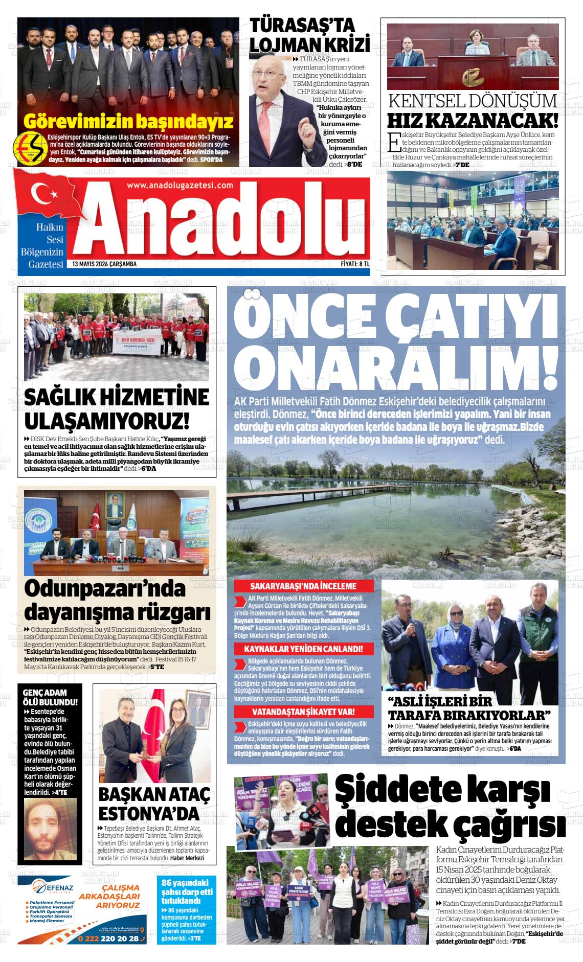 Eskisehir Anadolu 13.05.2026