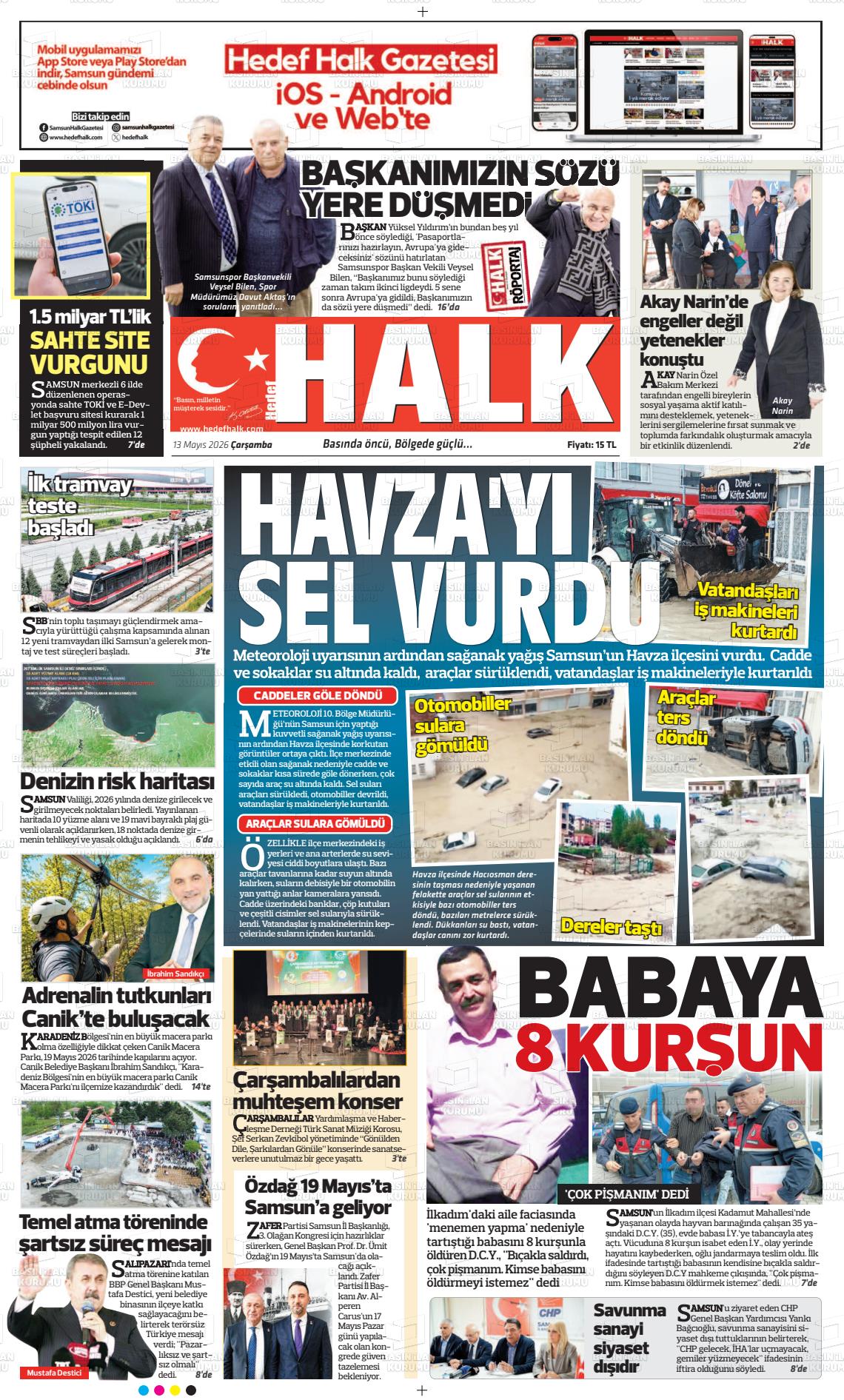 Samsun Hedefhalk 13.05.2026