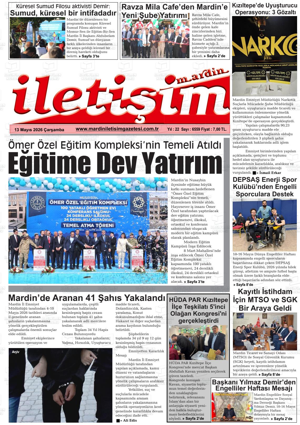 Mardin Iletisim 13.05.2026
