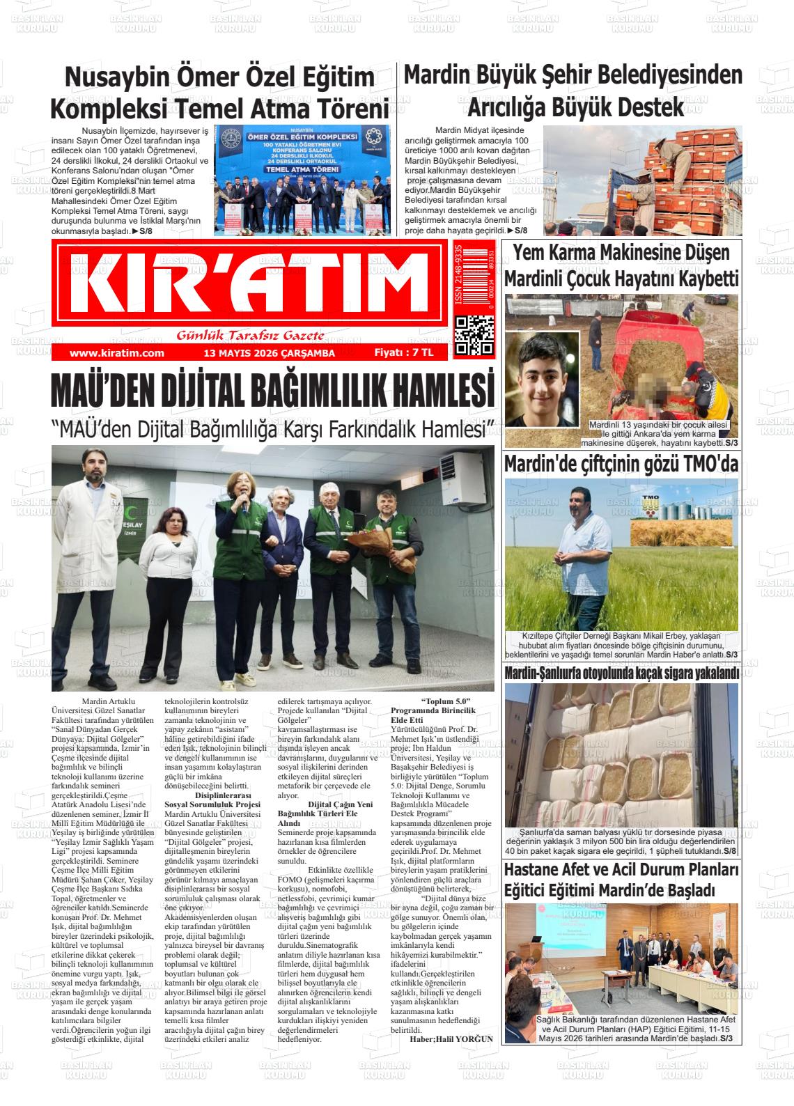Mardin Kiratim 13.05.2026