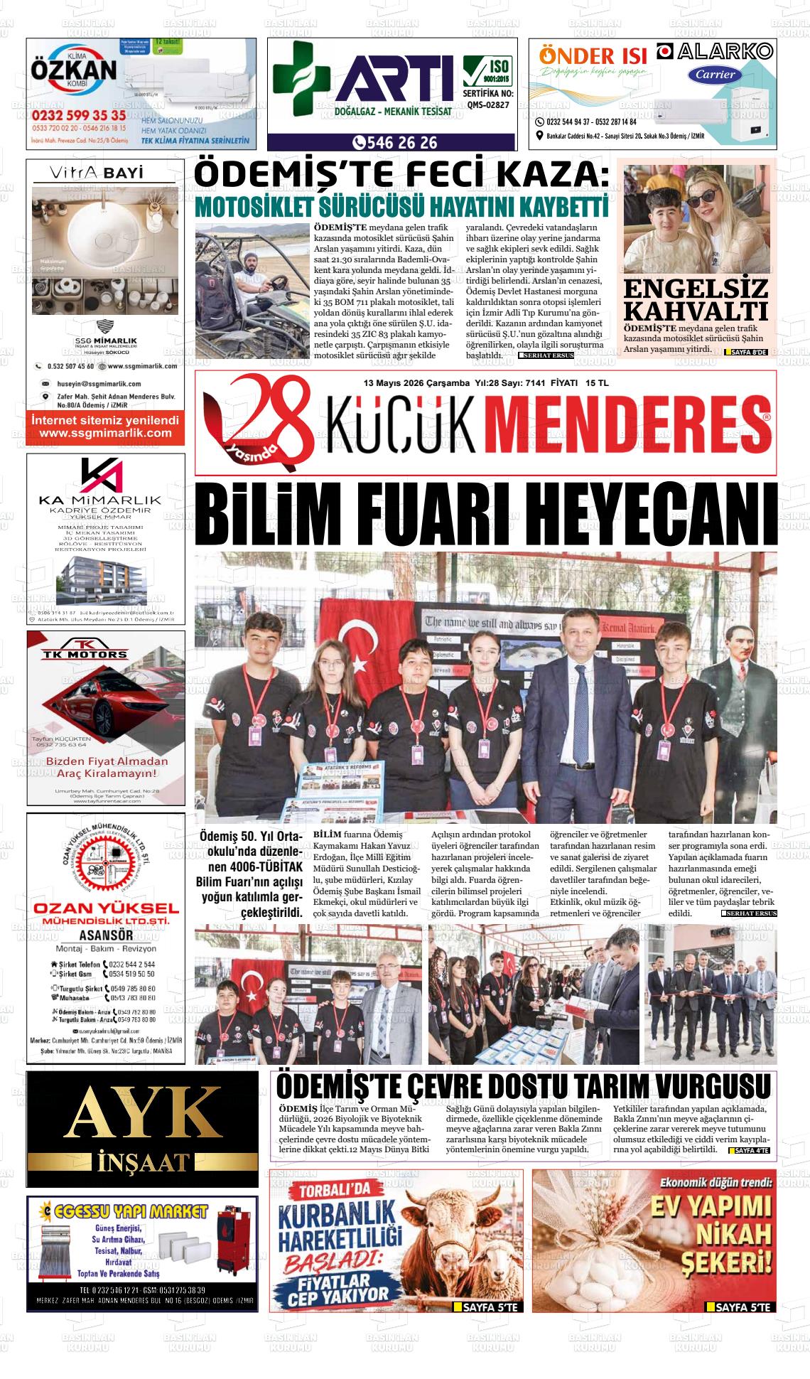 Izmir Kucukmenderes 13.05.2026