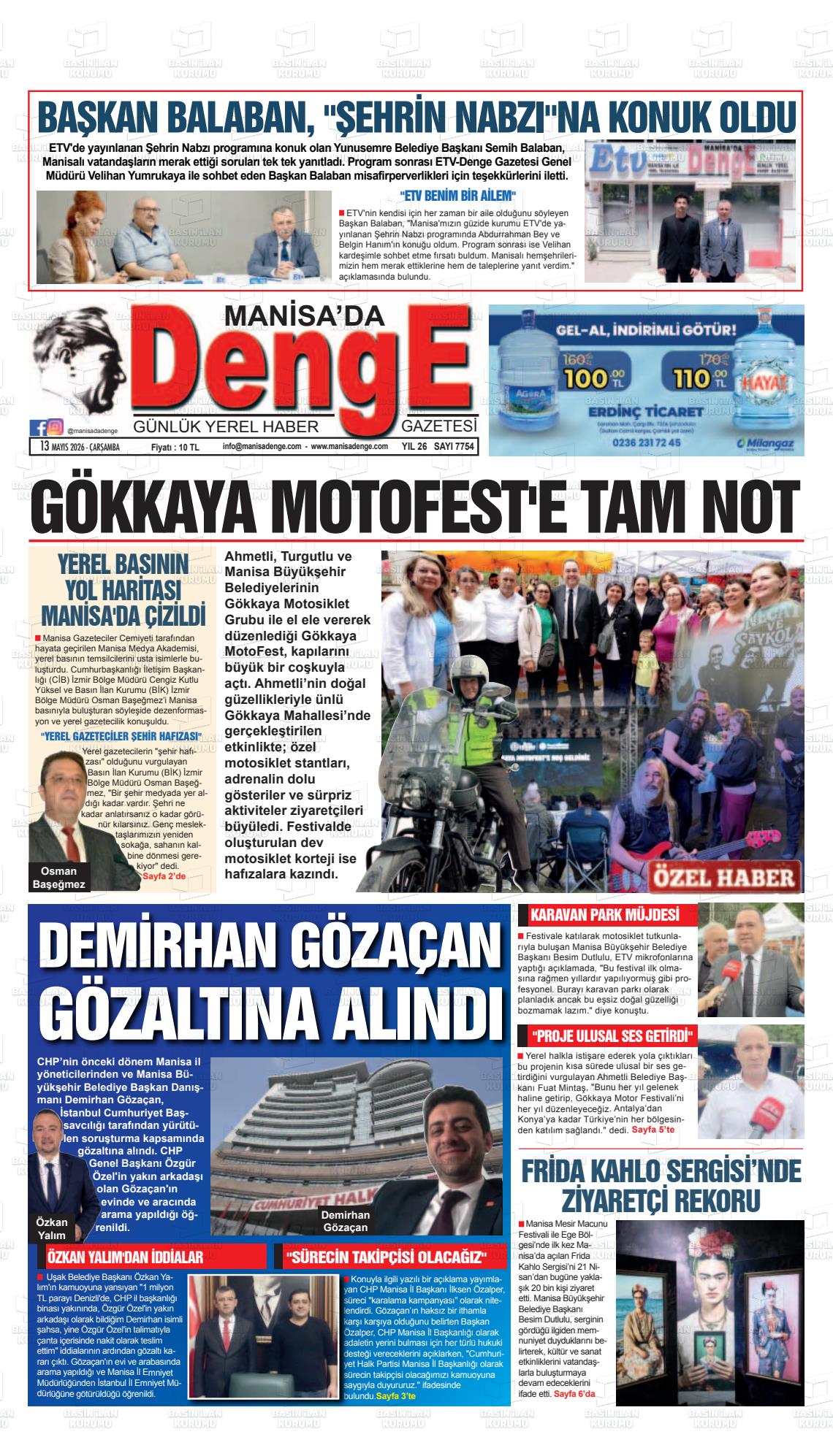 Manisa Dadenge 13.05.2026