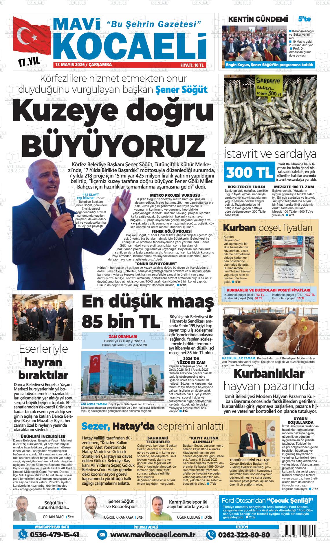 Kocaeli Mavi 13.05.2026
