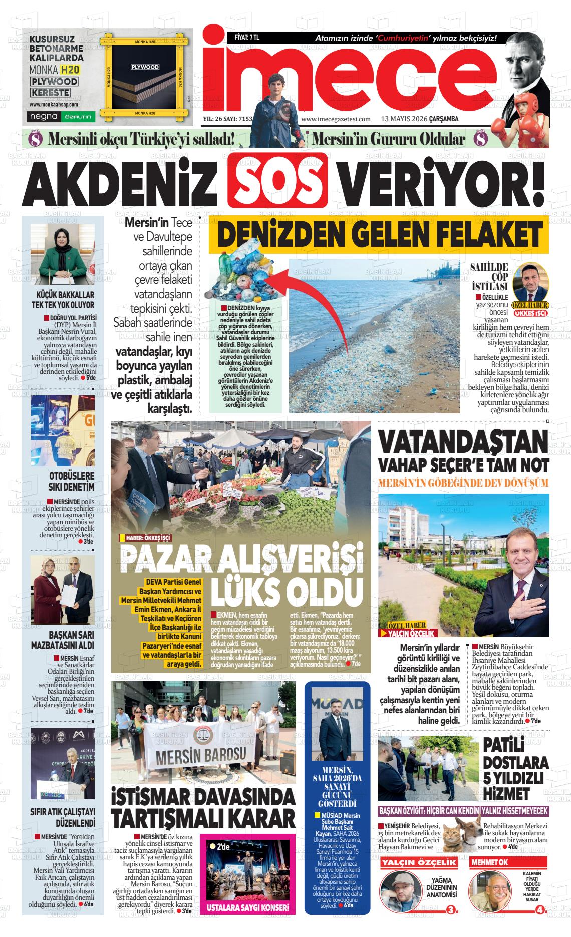 Mersin Imece 13.05.2026