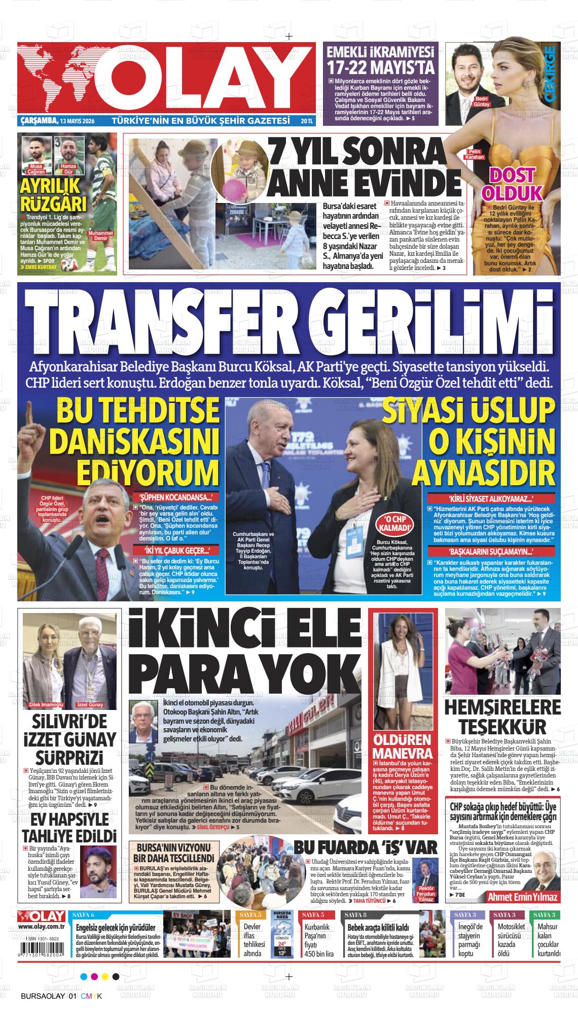 Hatay Olay 13.05.2026