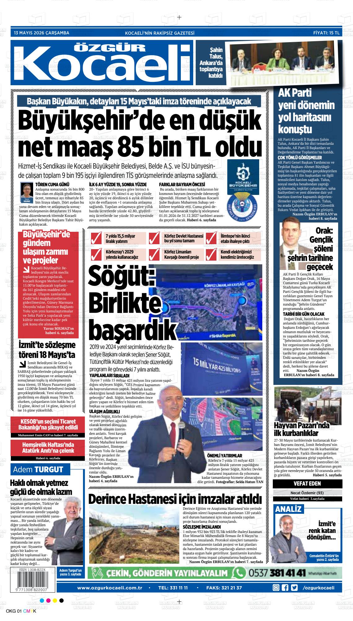 Kocaeli Ozgur 13.05.2026