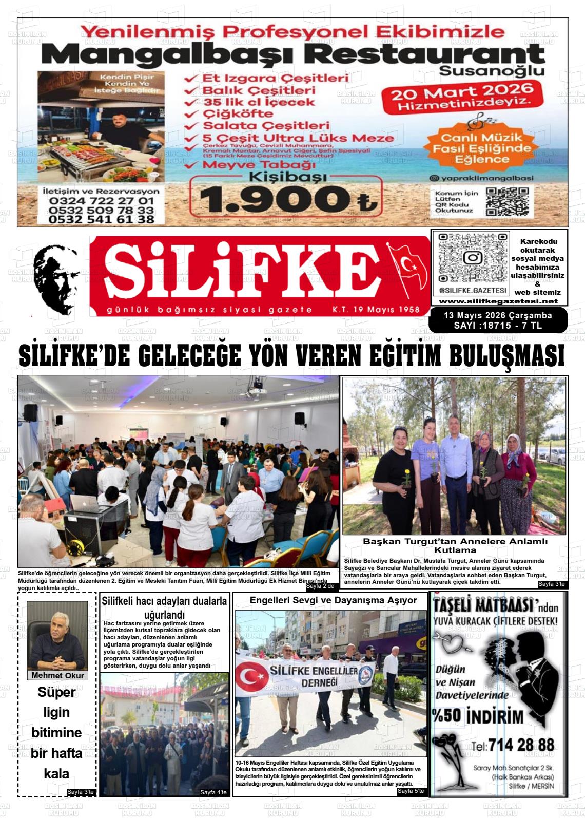Mersin Silifke 13.05.2026