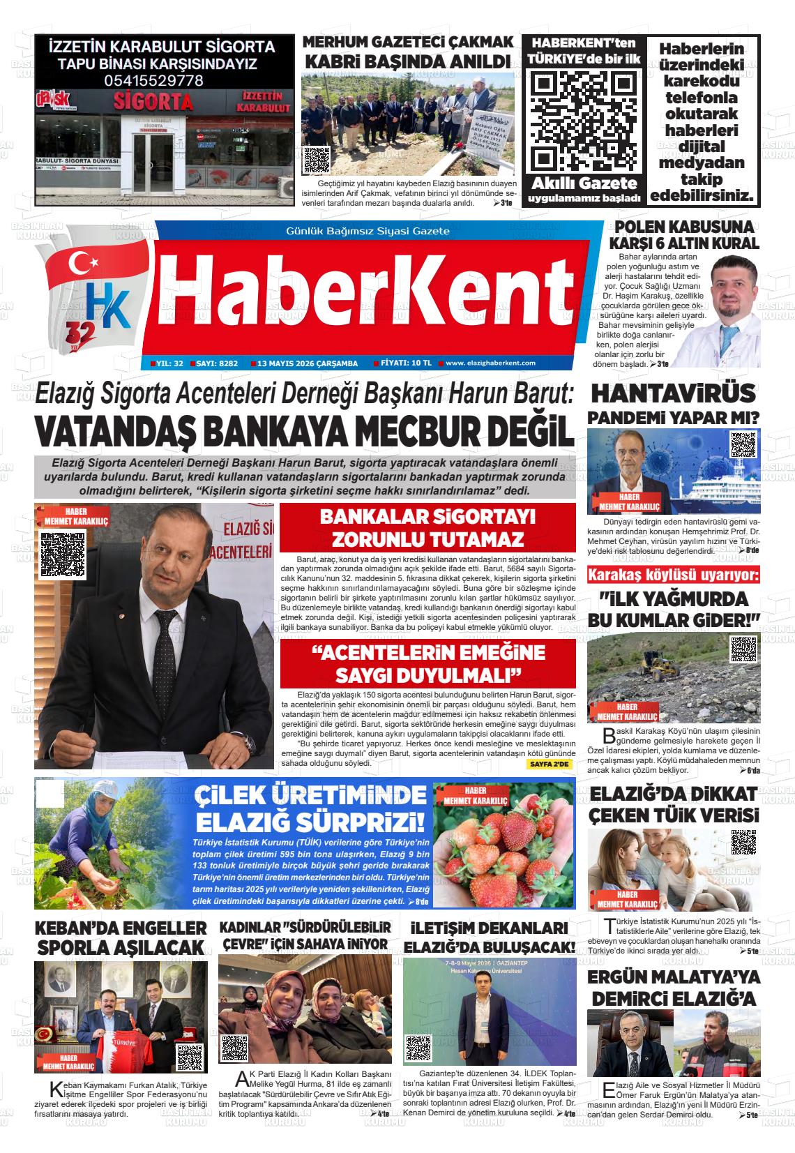 Elazig Yenicag 13.05.2026