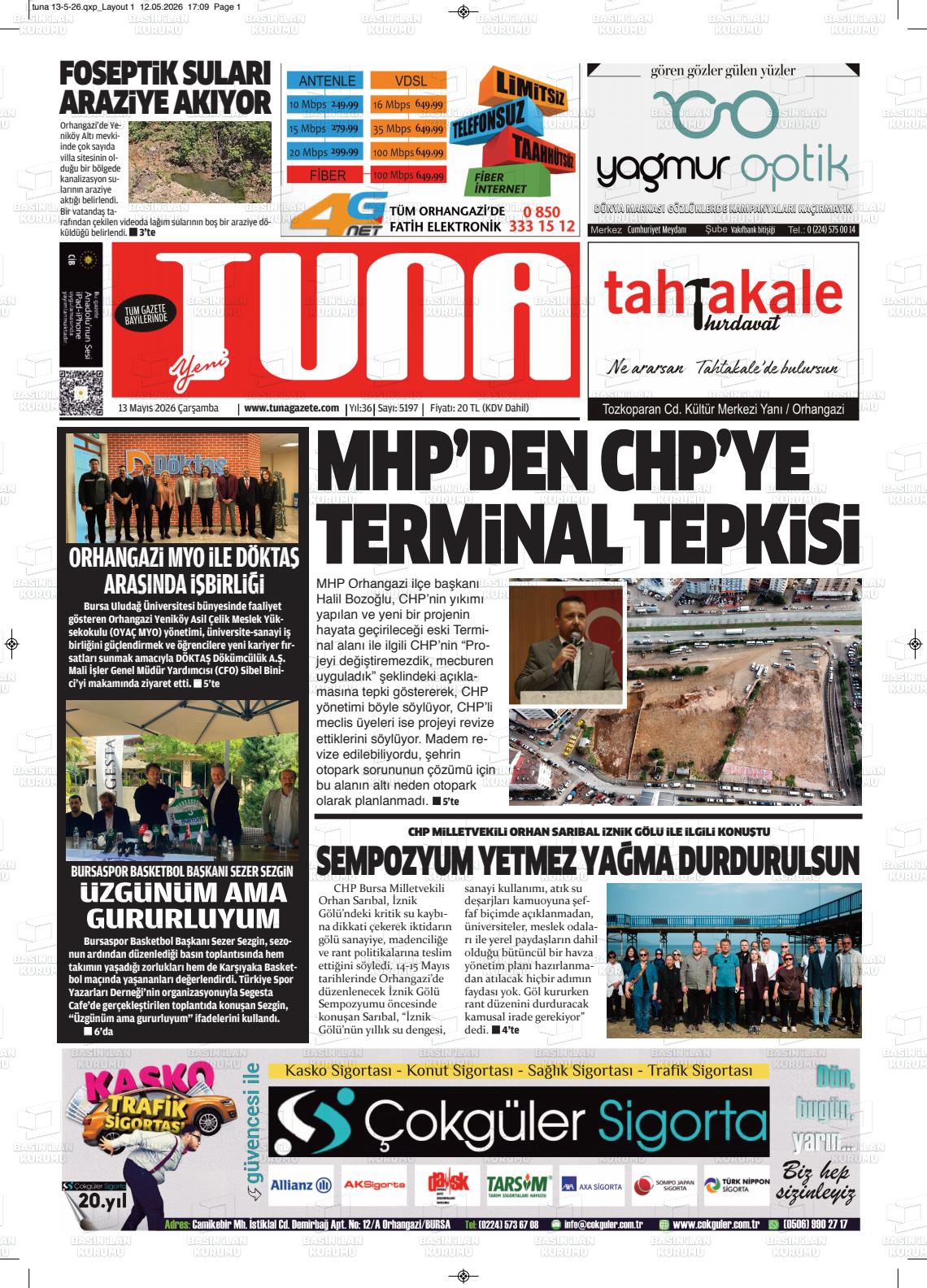 Izmir Yenigun 13.05.2026