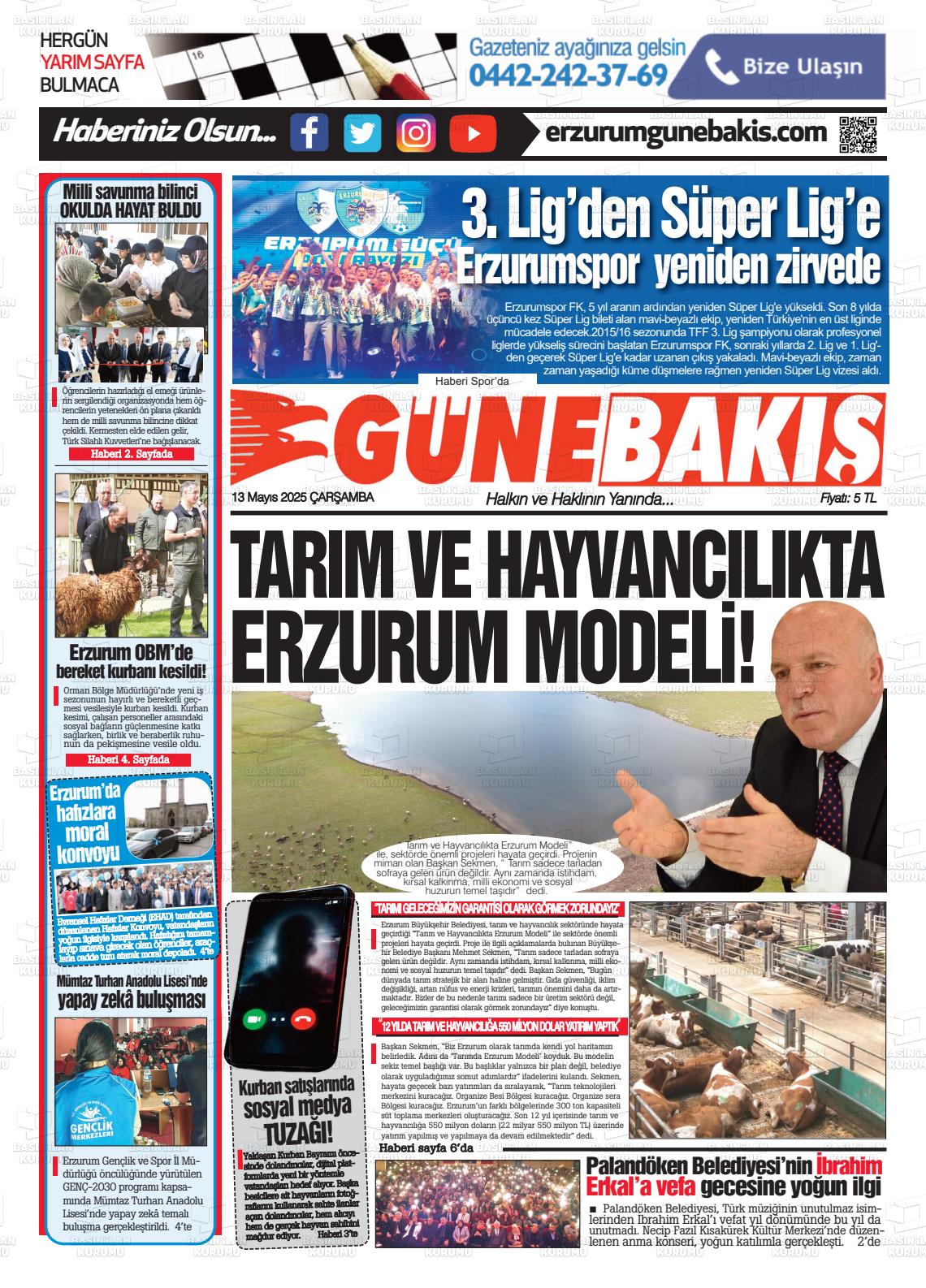 Erzurum Yenikusak 13.05.2026