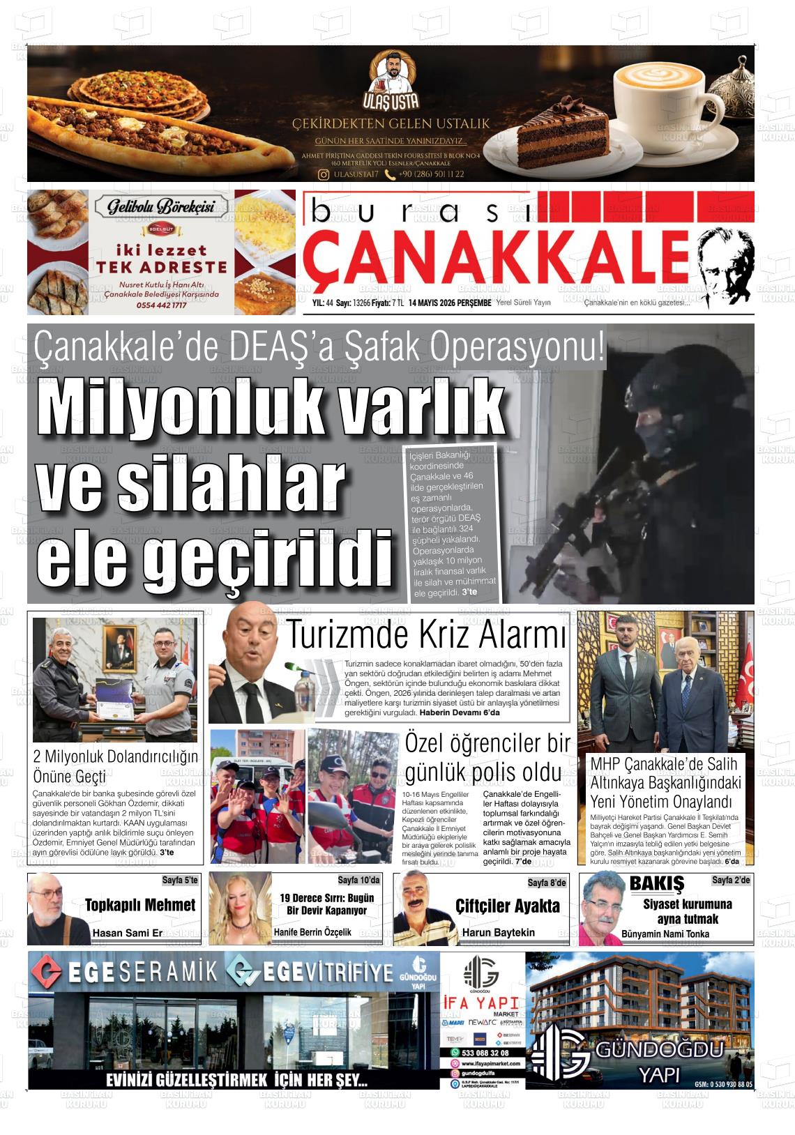 Canakkale Burasi 14.05.2026