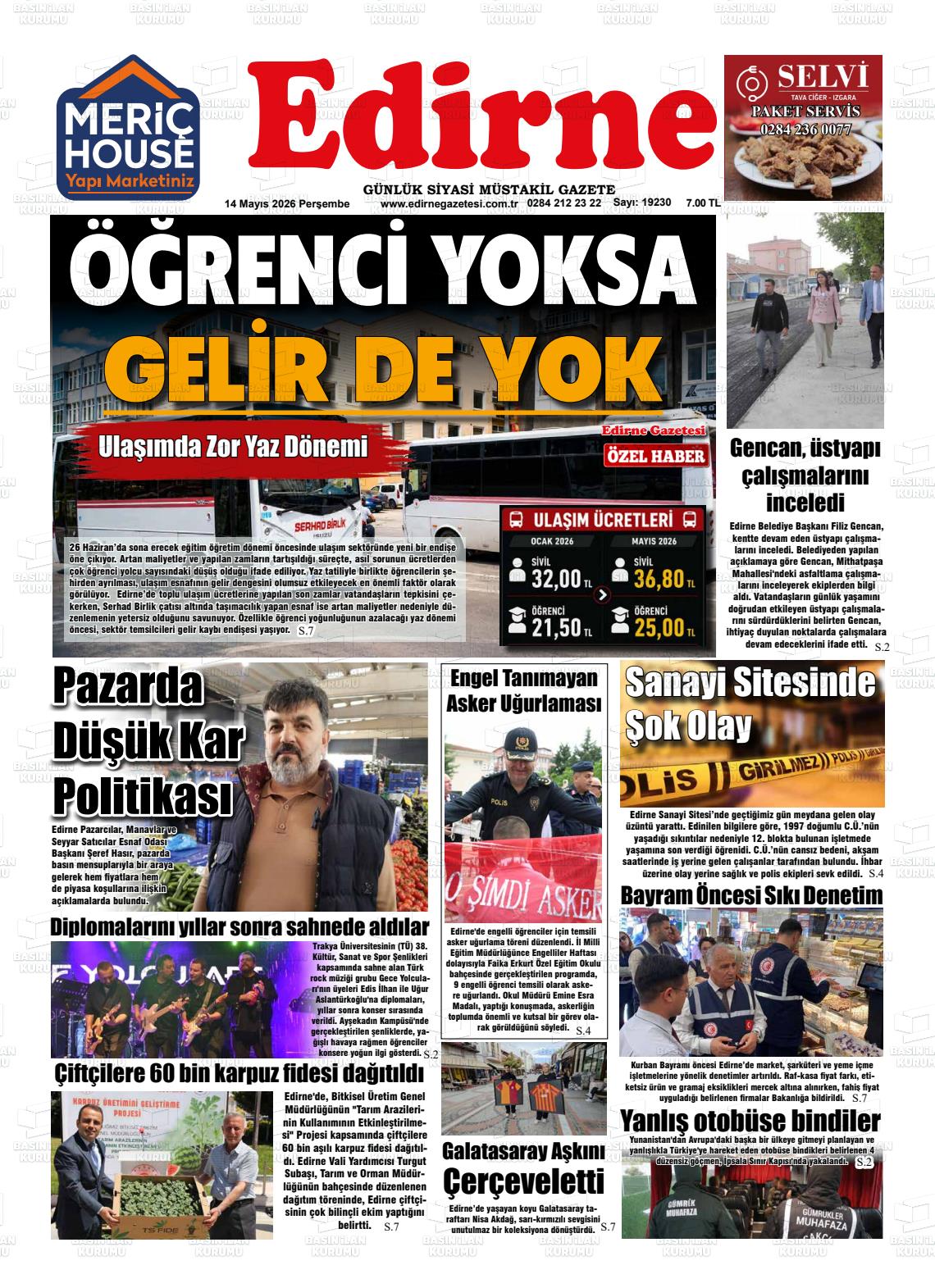 Edirne 14.05.2026