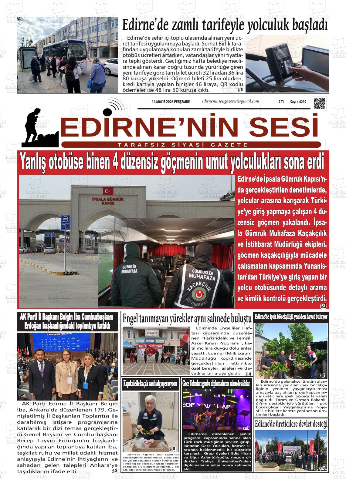 Edirne Star 14.05.2026