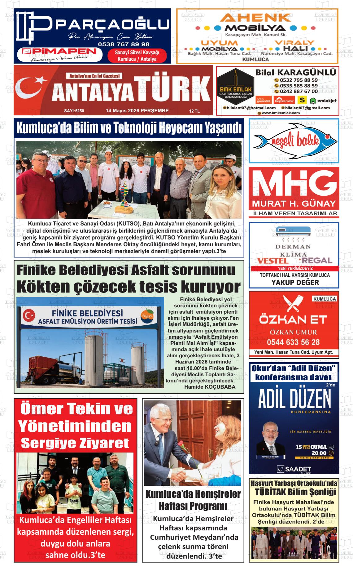 Antalya Finikea 14.05.2026