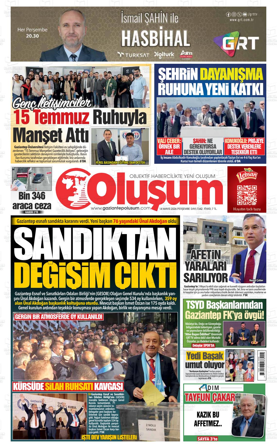 Gaziantep Olusum 14.05.2026