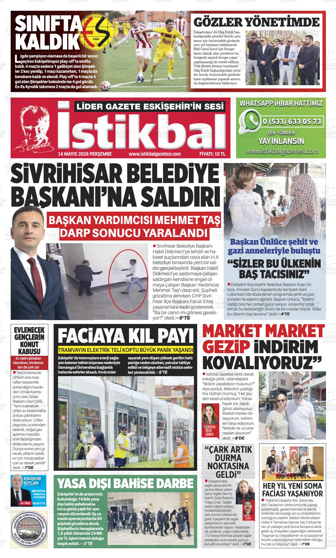 Eskisehir Istikbal 14.05.2026