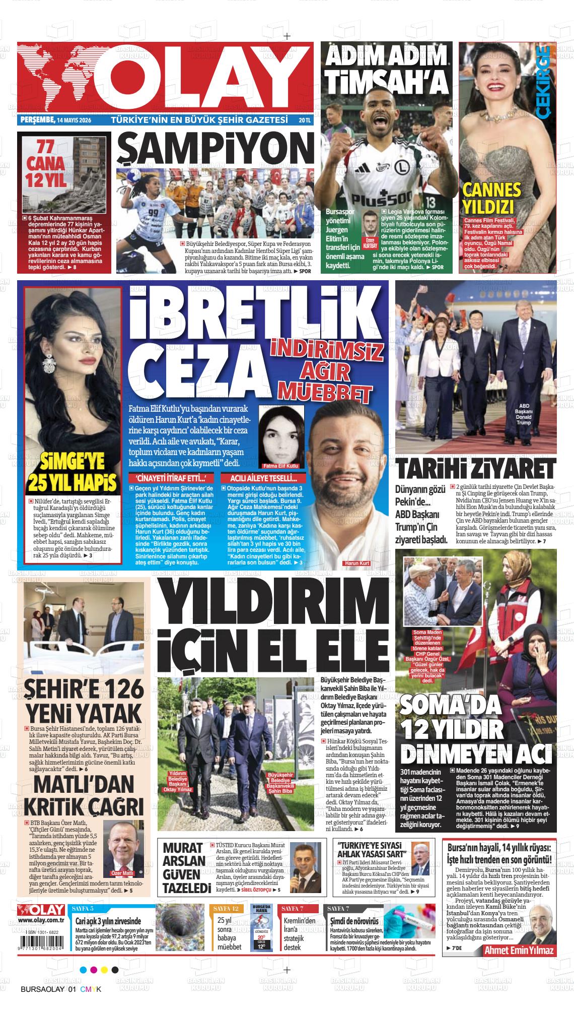 Hatay Olay 14.05.2026
