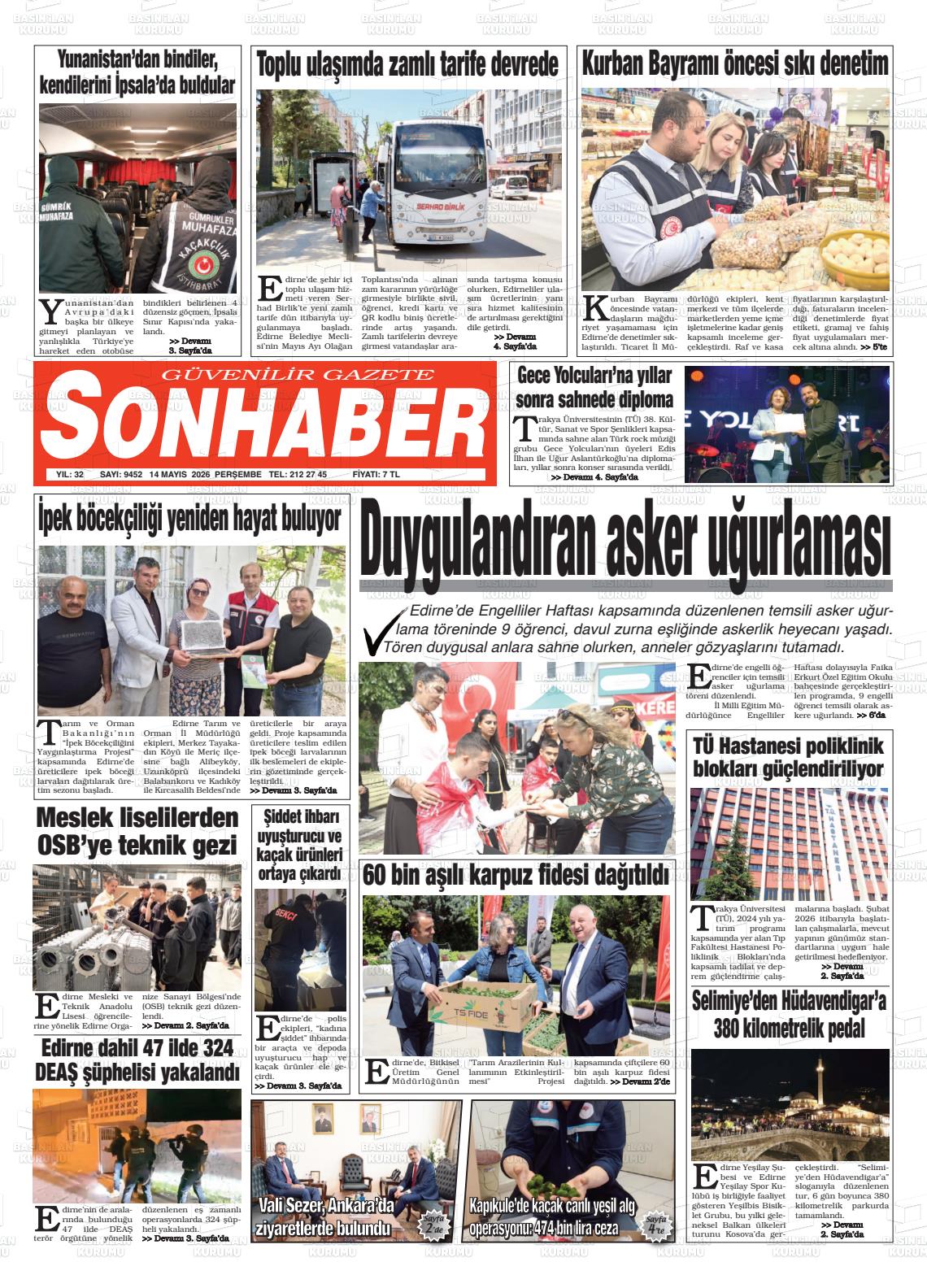 Eskisehir Sonhaber 14.05.2026