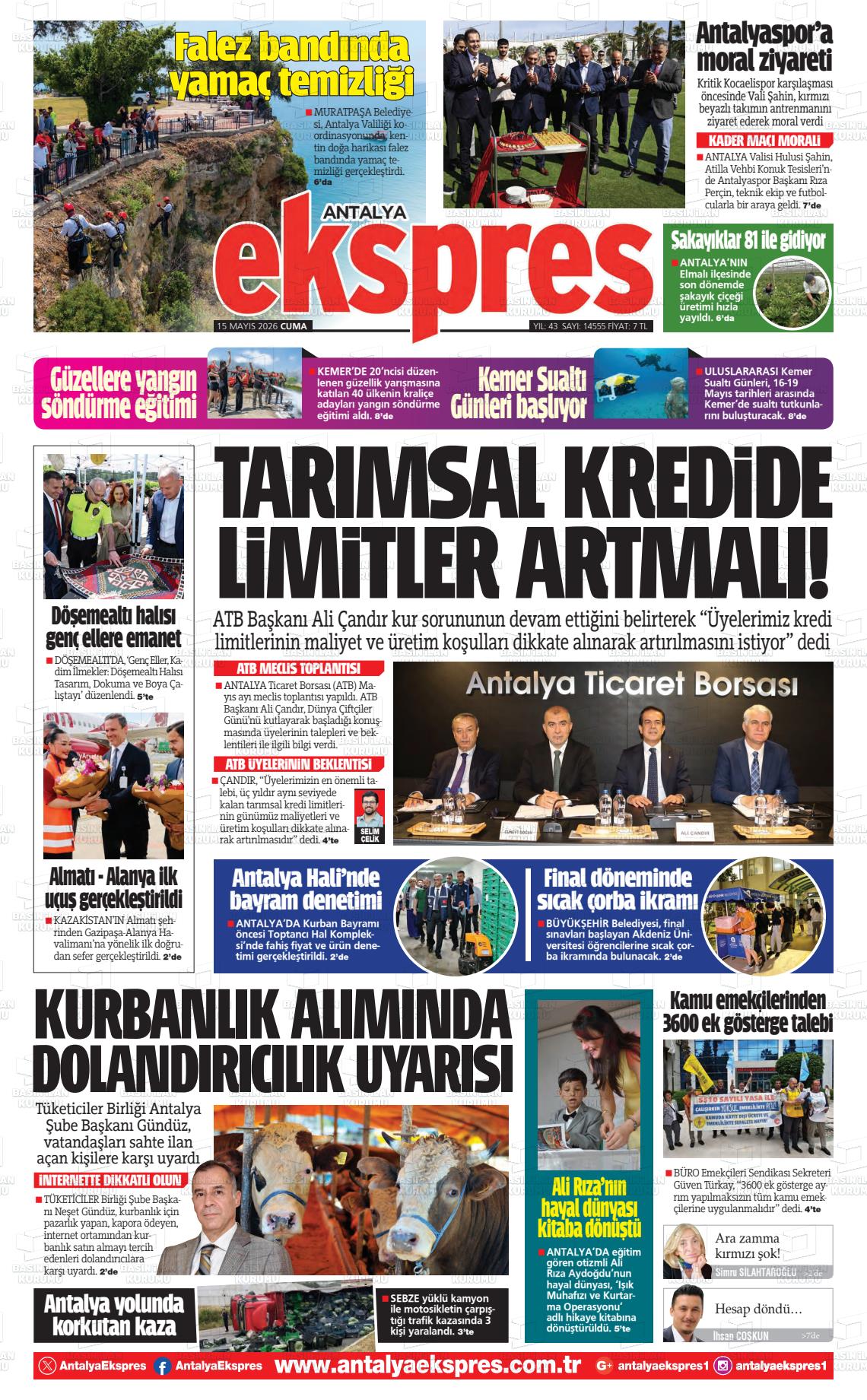 Antalya Ekspres 15.05.2026
