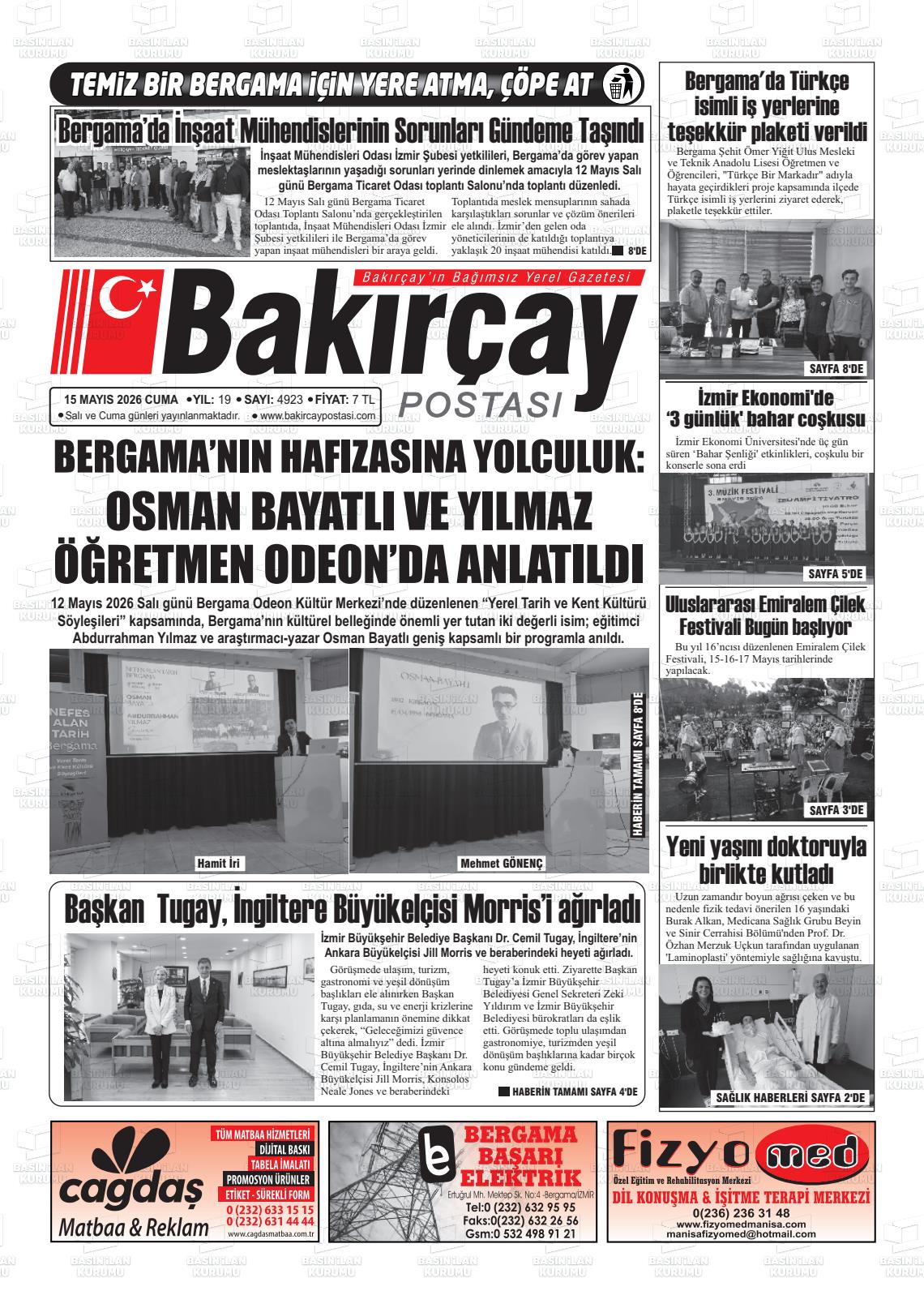 Izmir Bakircaypostasi 15.05.2026
