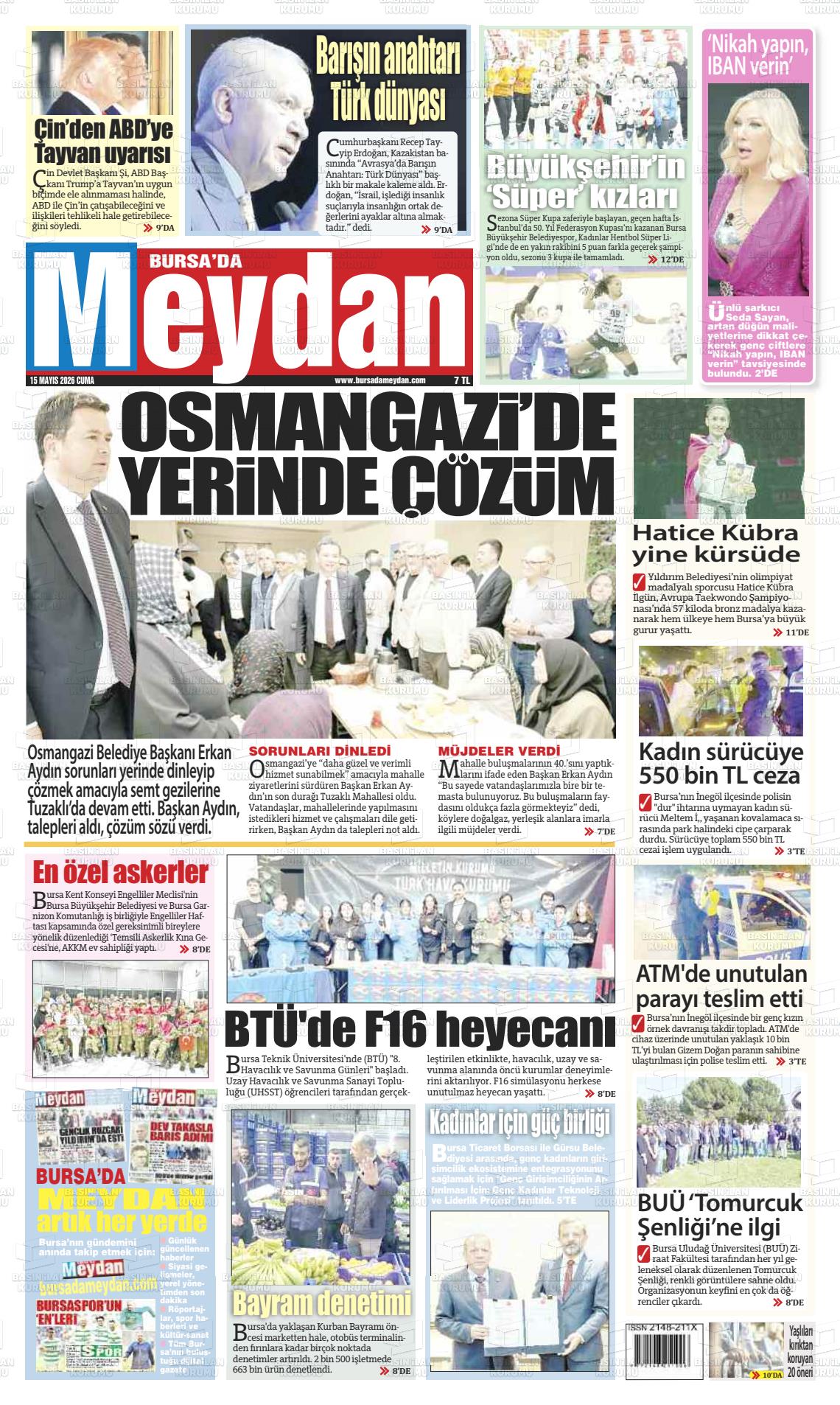 Bursa Dameydan 15.05.2026