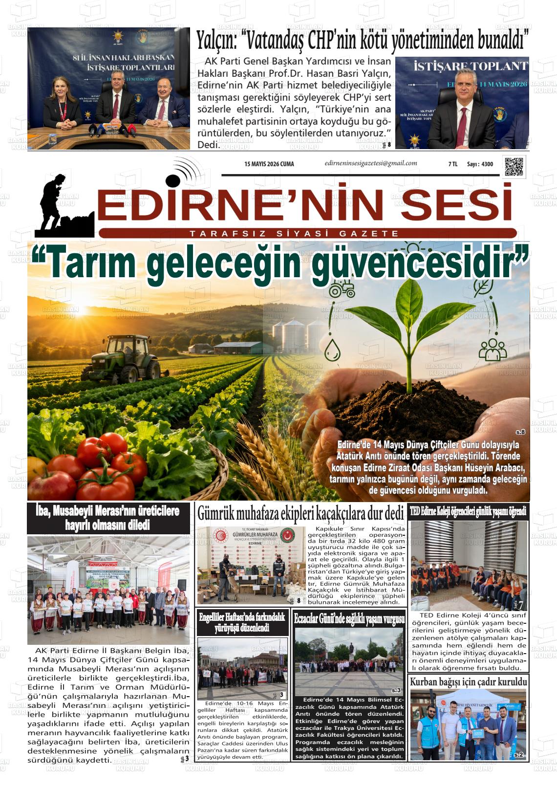 Edirne Star 15.05.2026