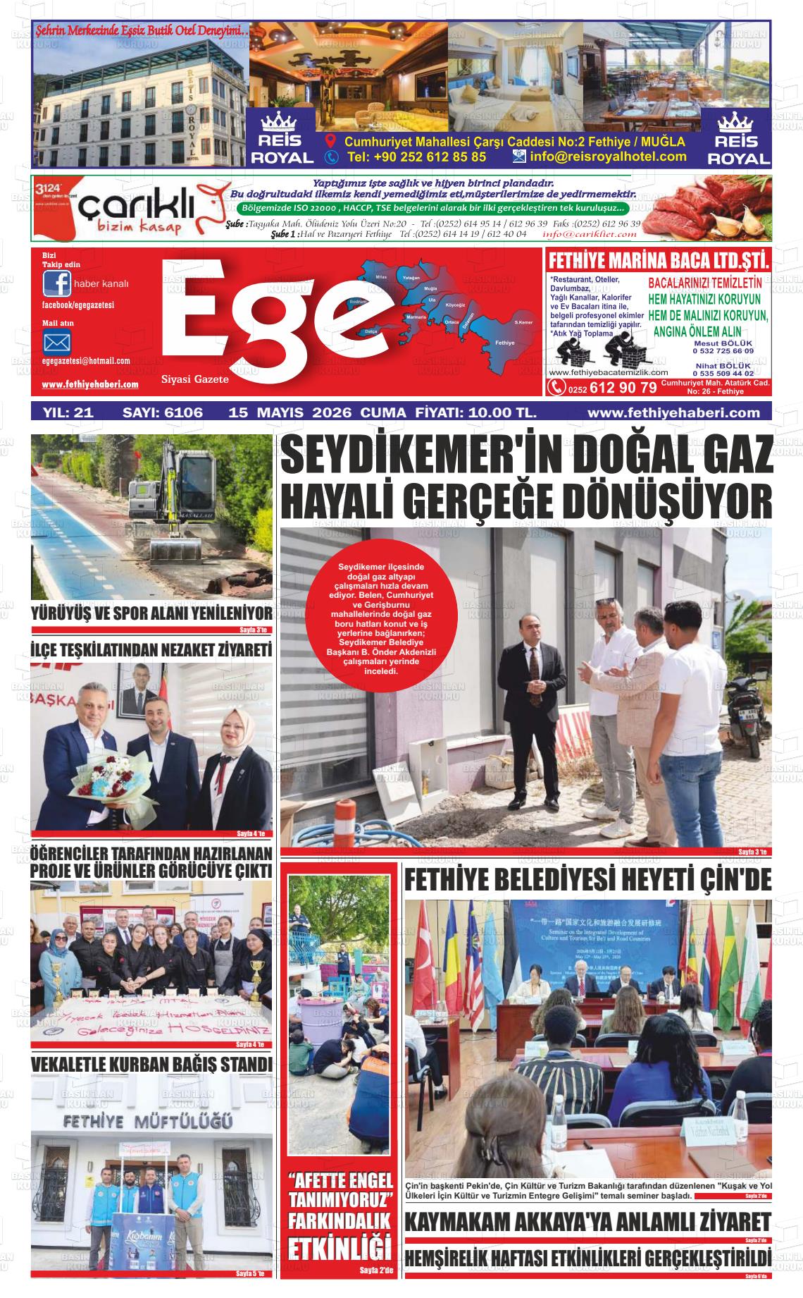 Mugla Egefethiye 15.05.2026