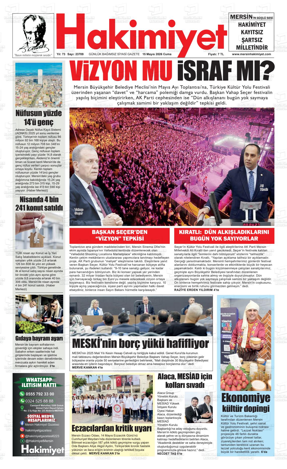 Konya Hakimiyet 15.05.2026