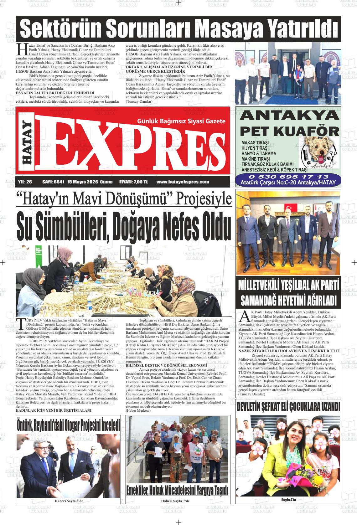 Hatay Expres 15.05.2026