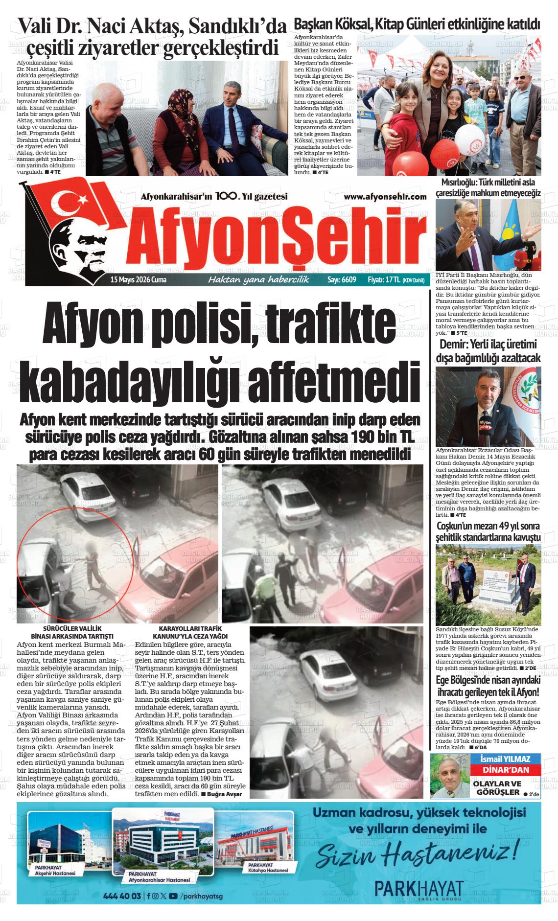 Afyonkarahisar Hisar 15.05.2026
