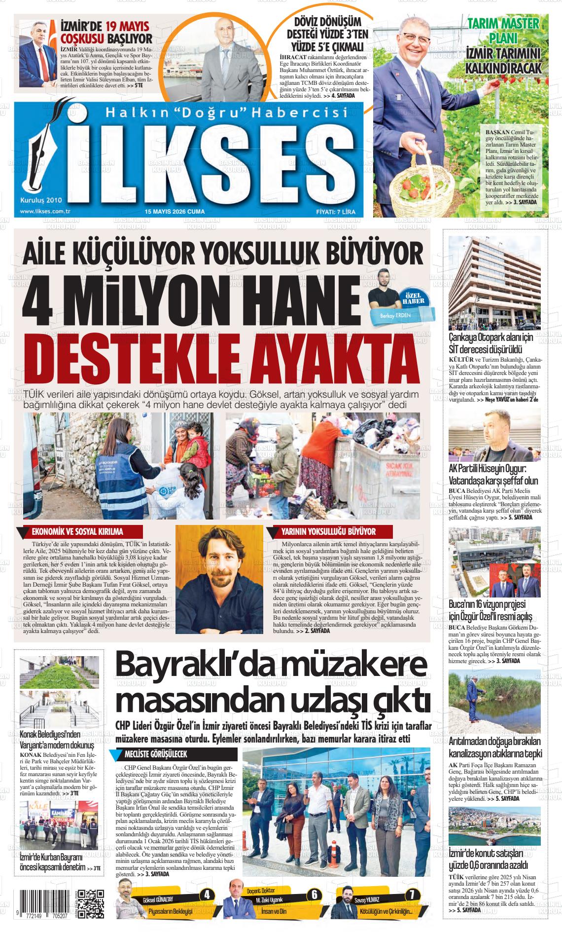 Izmir Ilkses 15.05.2026