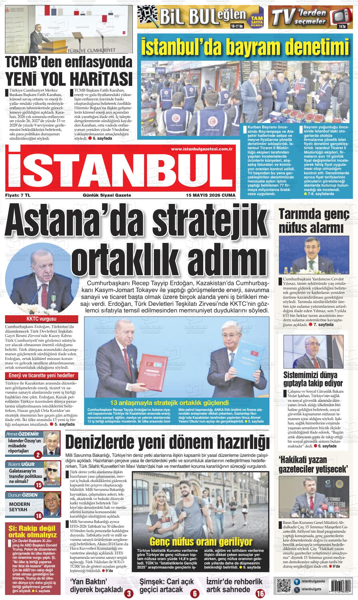Istanbul 15.05.2026