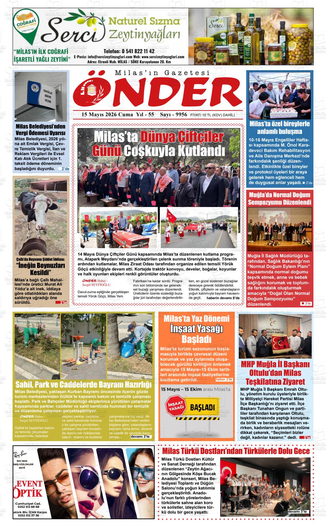 Mugla Onder 15.05.2026