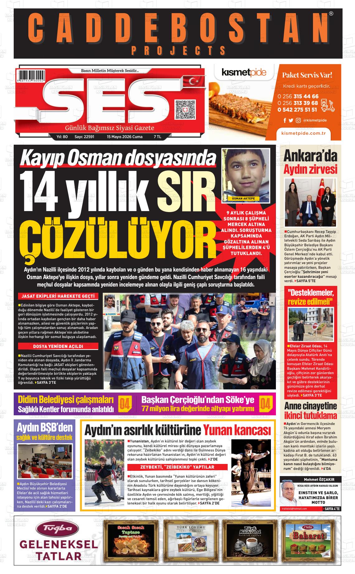 Hatay Ses 15.05.2026