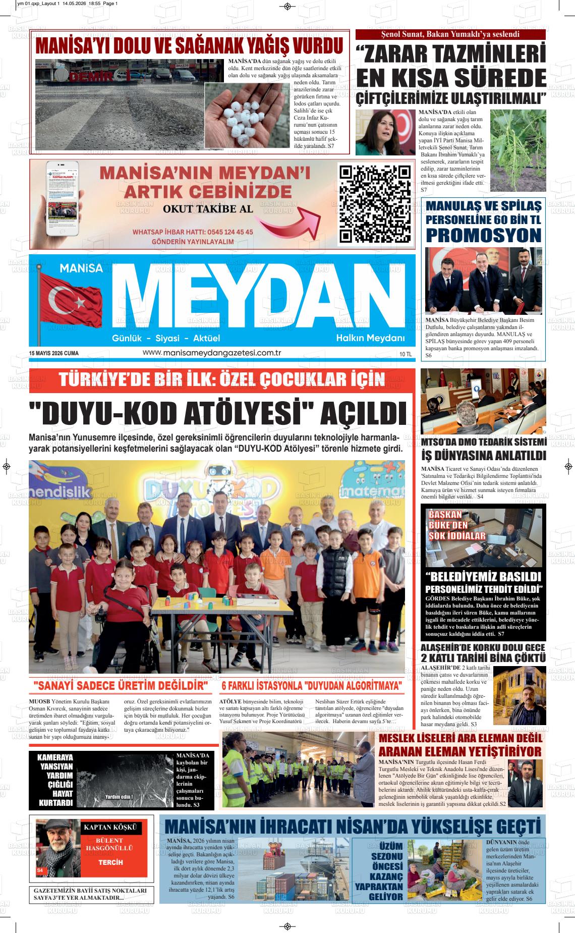 Manisa Yeni 15.05.2026
