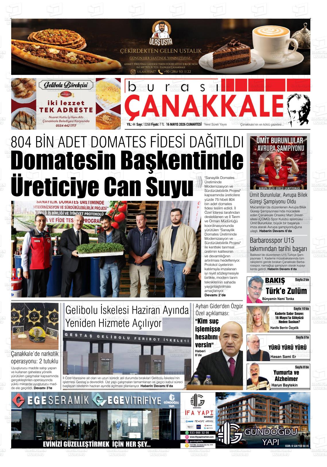 Canakkale Burasi 16.05.2026