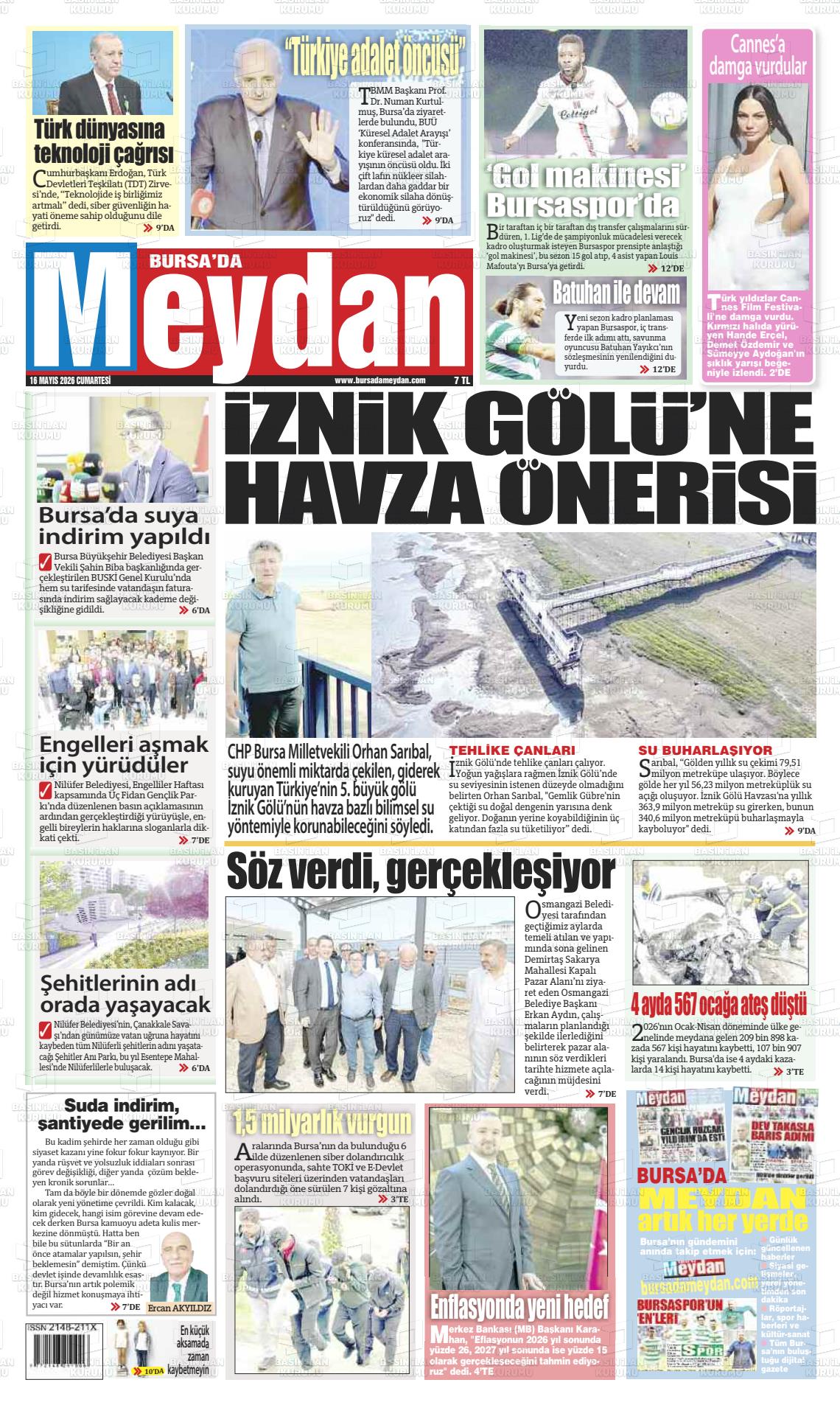 Bursa Dameydan 16.05.2026