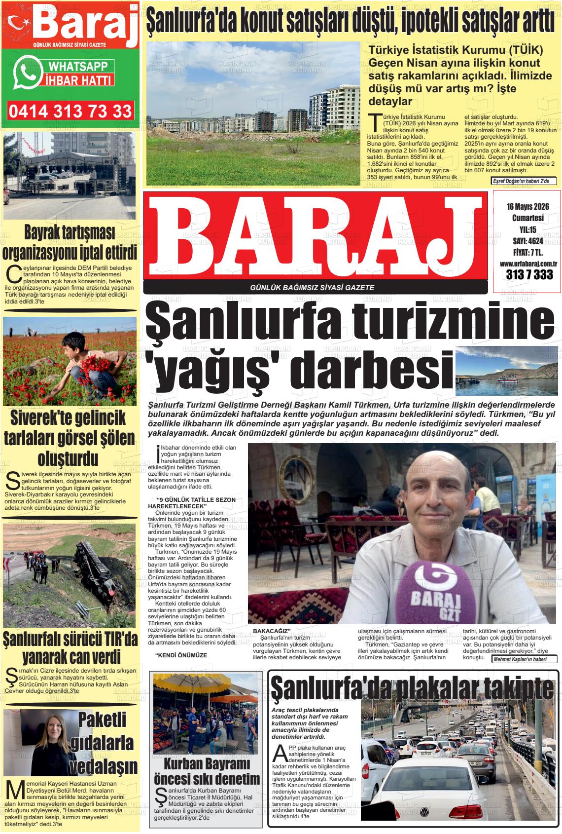 Sanliurfa Dundenbugunesafak 16.05.2026