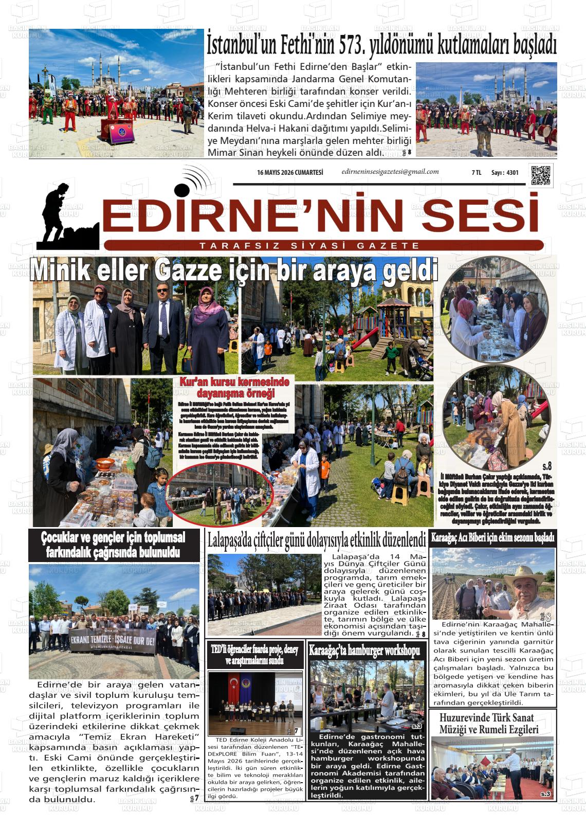 Edirne Star 16.05.2026