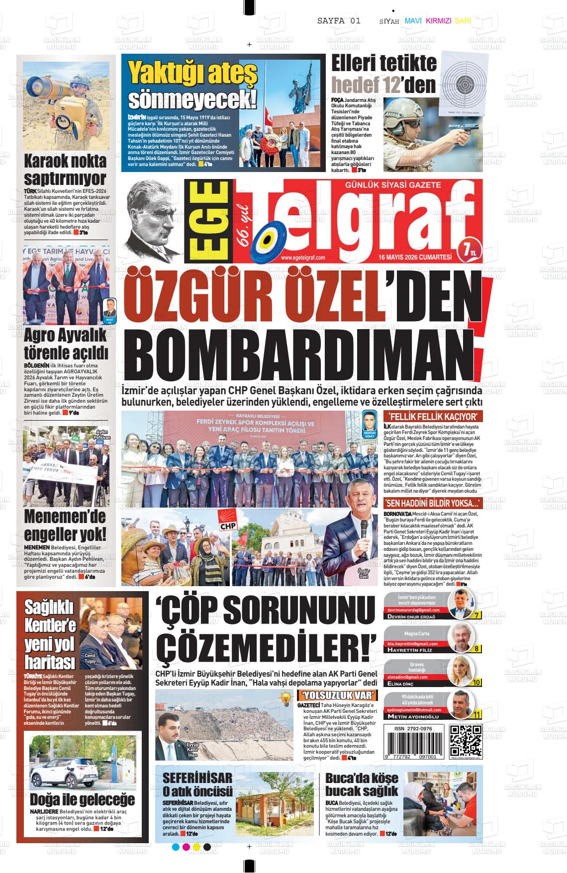 Izmir Egetelgraf 16.05.2026