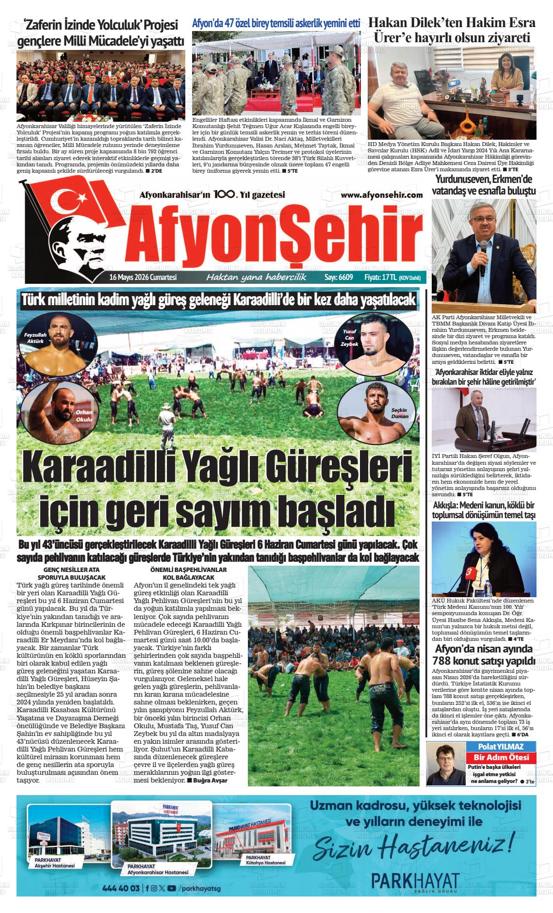 Afyonkarahisar Hisar 16.05.2026