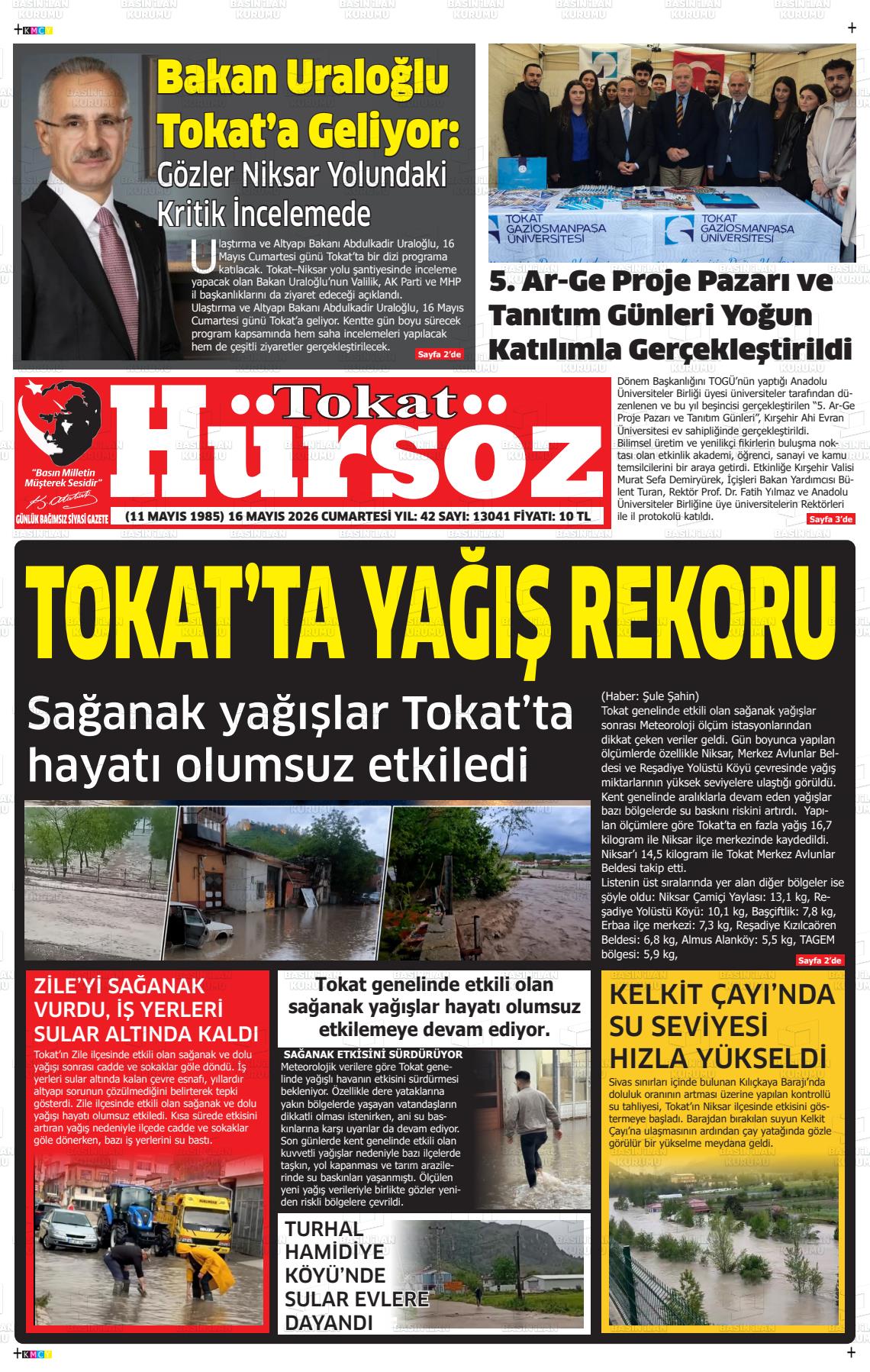 Tokat Hursoz 16.05.2026