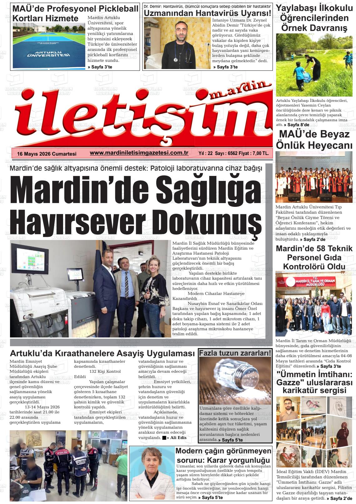 Mardin Iletisim 16.05.2026