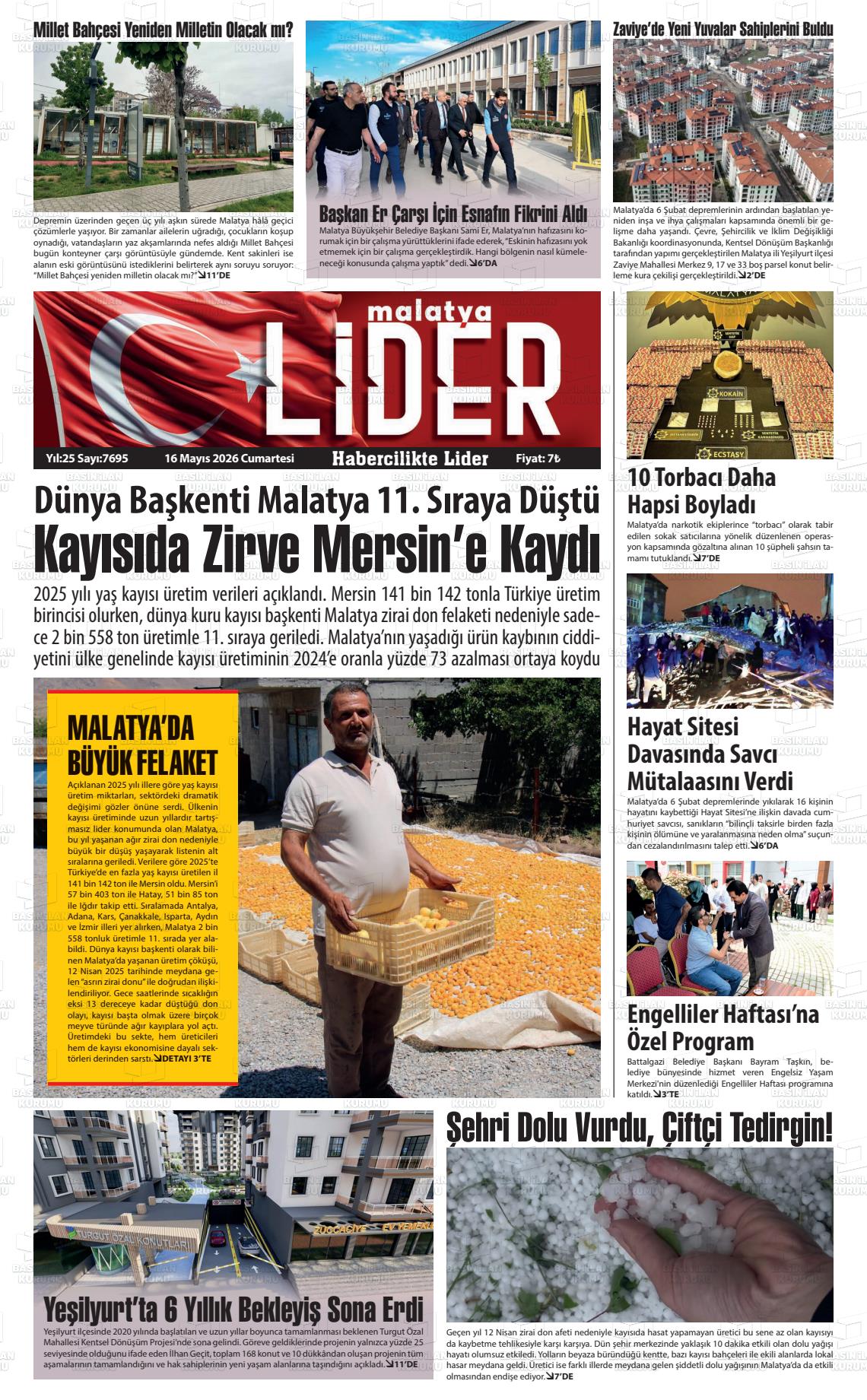Malatya Sonsoz 16.05.2026