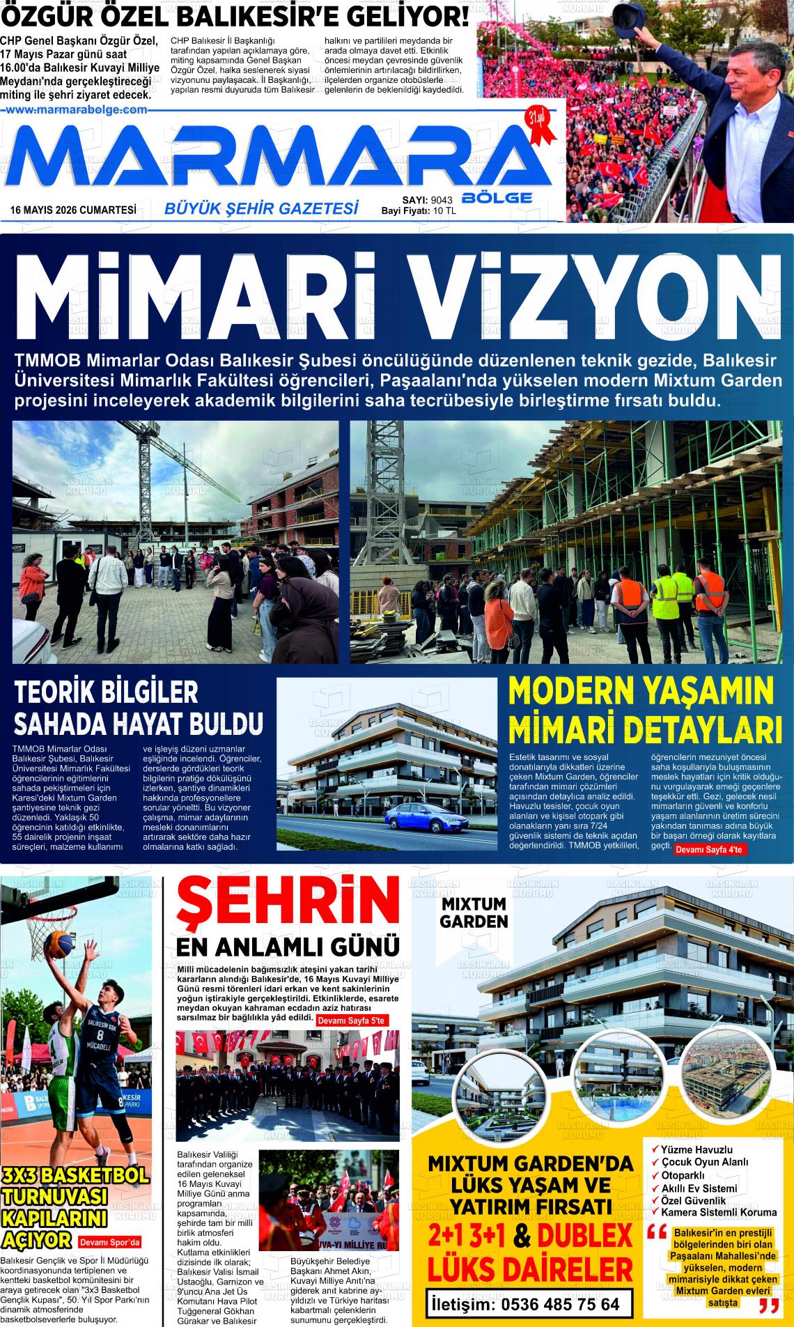 Balikesir Marmarabolge 16.05.2026