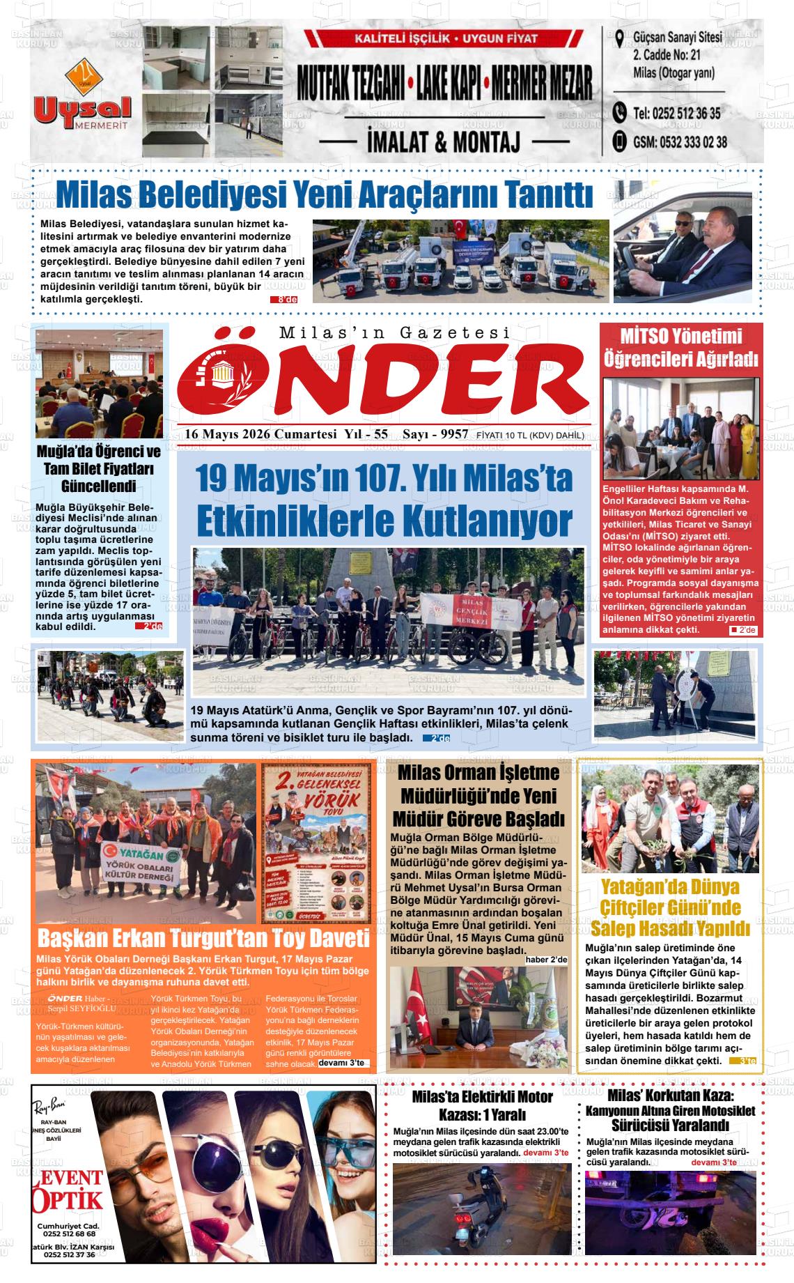 Mugla Onder 16.05.2026