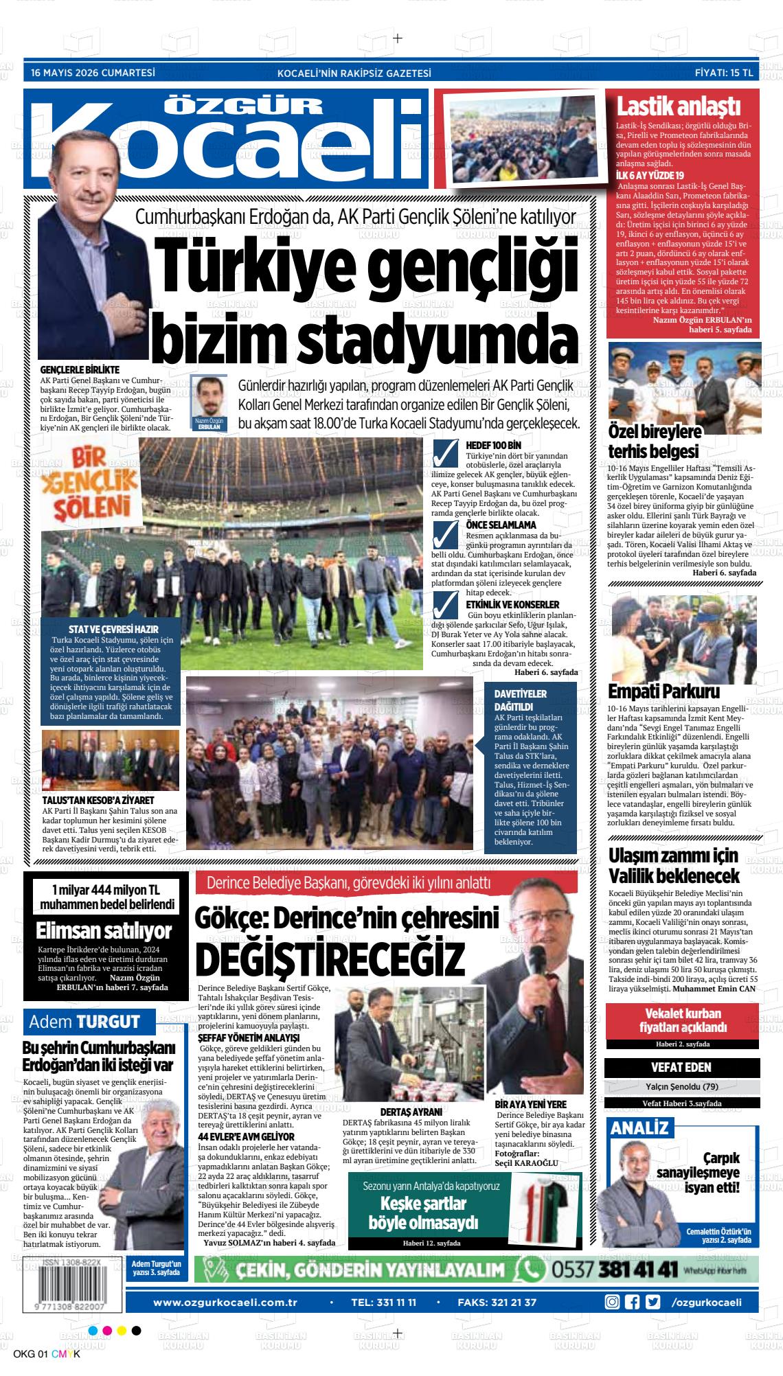 Kocaeli Ozgur 16.05.2026