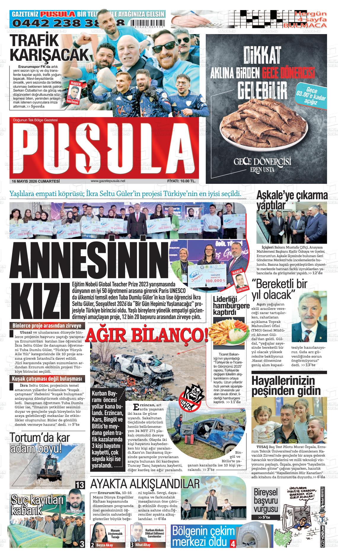 Zonguldak Pusula 16.05.2026